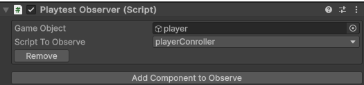 Playtest Observer (Script)